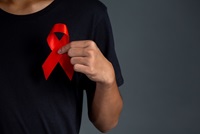 HIV, aids red ribbon, image by jcomb on freepik
