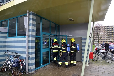 Inzet brandweer Moezelstraat Beverwijk