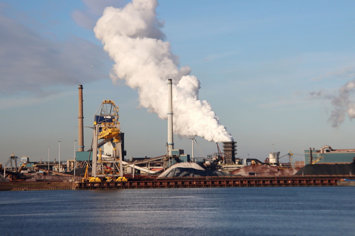 Fabrieken van Tata Steel in IJmuiden