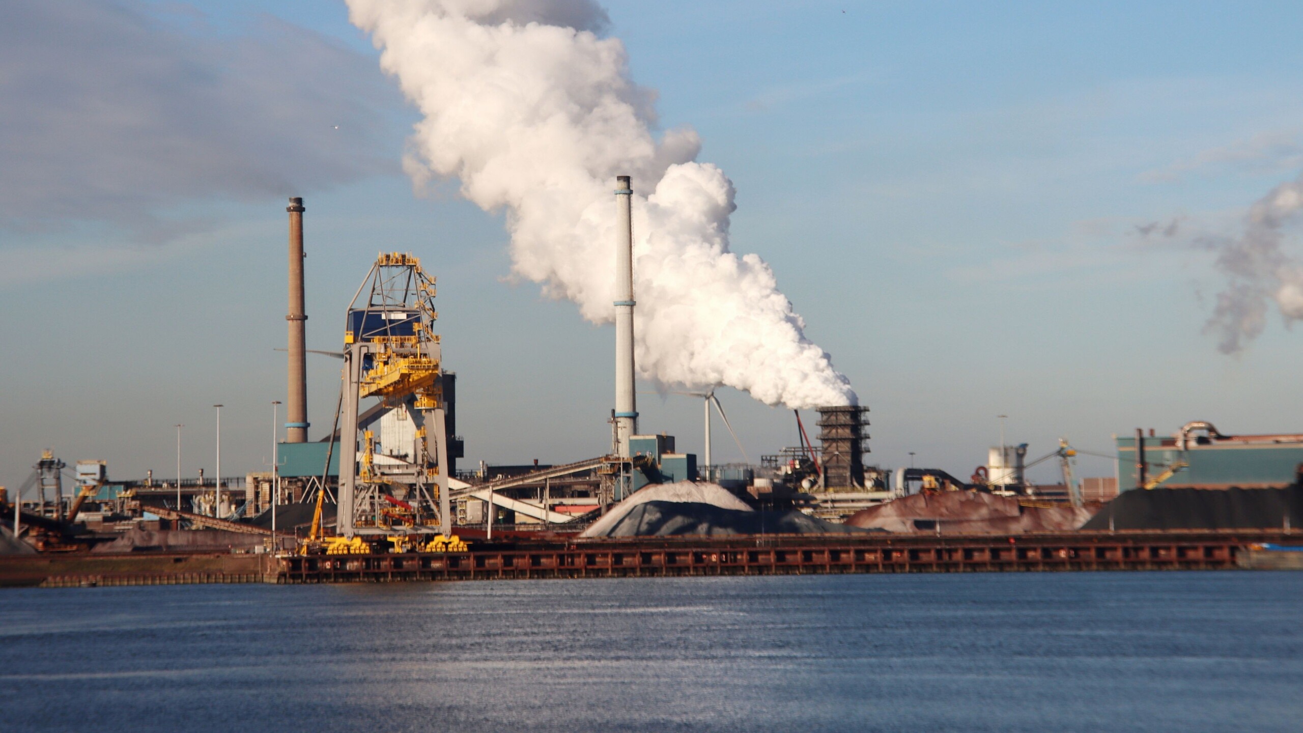 Fabrieken van Tata Steel in IJmuiden