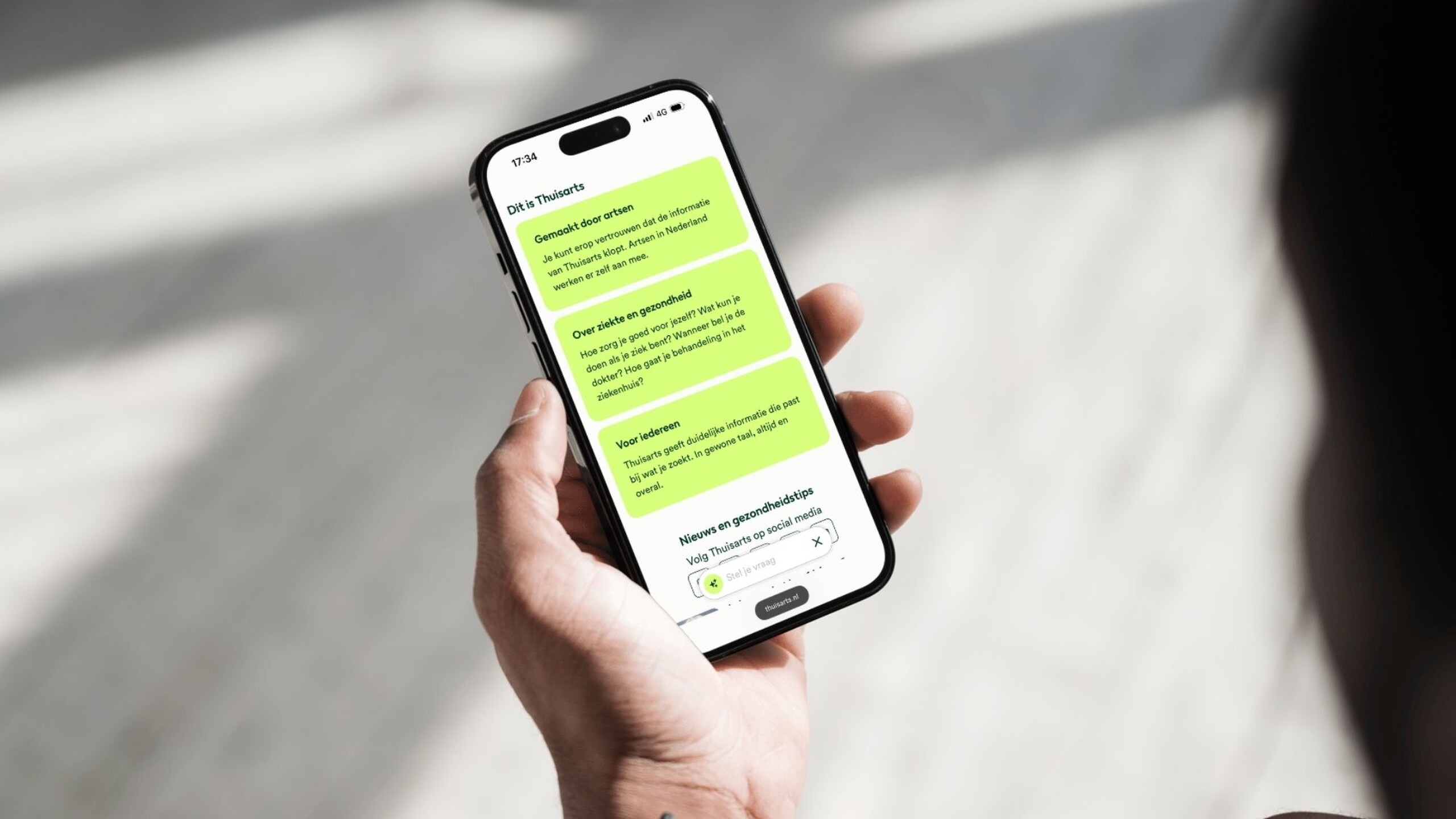 Gezondheidsinformatie opzoeken